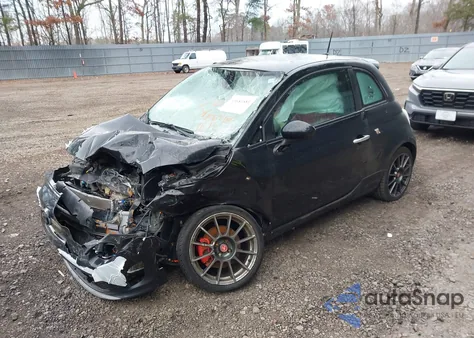 2013 Fiat 500 Abarth from USA, damaged, VIN 3C3CFFFH2DT607638
